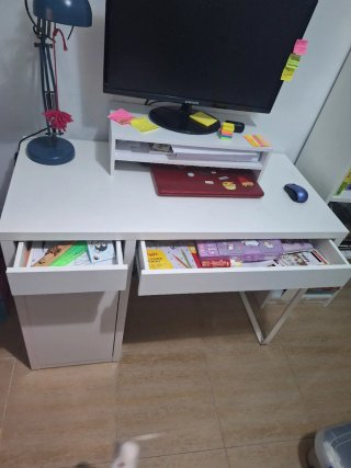 Escritorio MICKE blanco 105x50 cm