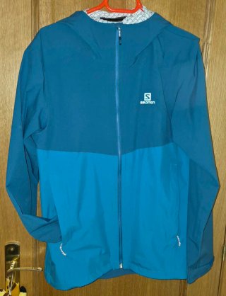 Cortaviento Salomon Advance Skin Dry Tlla M Hombre