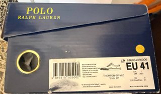 Sneakers Ralph Lauren Gialle Tg. 41