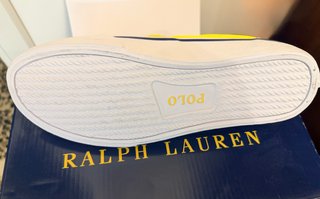 Sneakers Ralph Lauren Gialle Tg. 41
