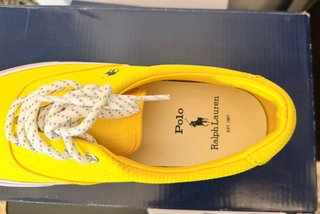 Sneakers Ralph Lauren Gialle Tg. 41