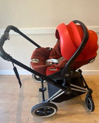 Carrito de bebe Cybex priam + huevito +regalos