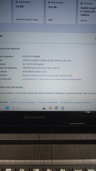 Lenovo G50 PRO i7 | 16GB RAM | SSD FHD