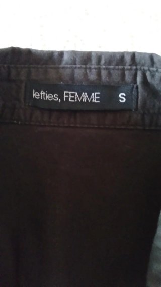 Camisa sin mangas Lefties marrón
