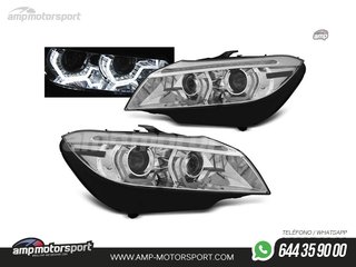 FAROS DELANTEROS OJOS DE ANGEL 3D U PARA BMW Z4 E89 2009-2013