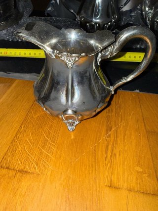 Set plata Rogers1881 New York te,leche,azucar+cazo