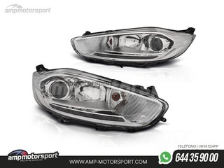 FAROS DELANTEROS LUZ DIURNA LED PARA FORD FIESTA MK7