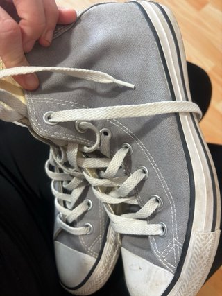Converse All Star Talla 38 Gris