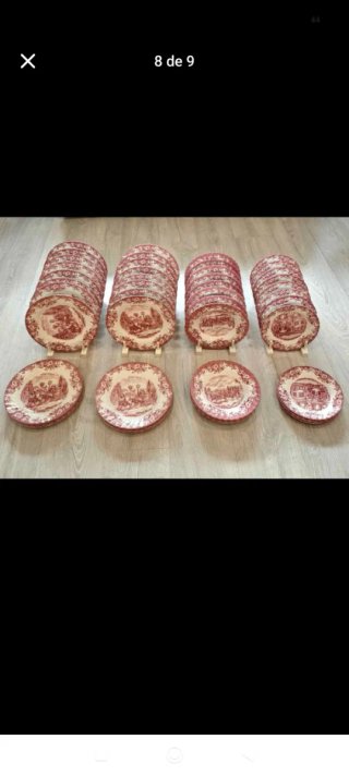 Vajilla Johnson Bros 60 piezas porcelana