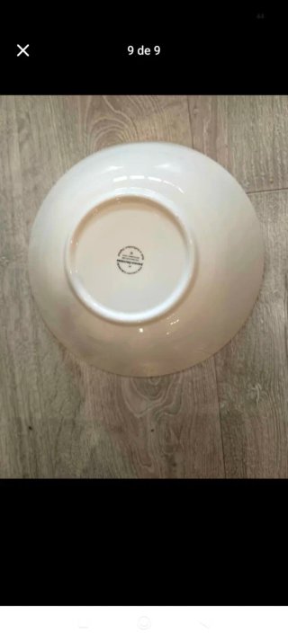 Vajilla Johnson Bros 60 piezas porcelana