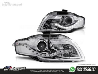 FAROS DELANTEROS LUZ DIURNA LED PARA AUDI A4 B7