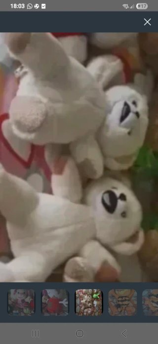 Lote de 6 peluches surtidos: peppa pig,garfield,