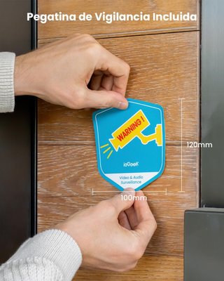 ¡¡-50%!! | ieGeek ZY C2 - Cámara Vigilancia Ext