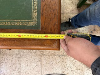 Escritorio antiguo madera roble