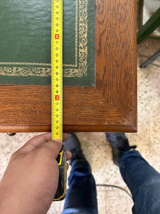Escritorio antiguo madera roble