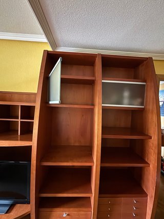 Mueble de salón Banak cerezo