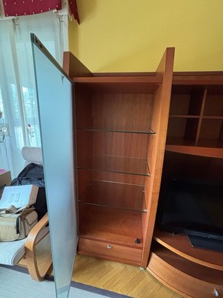 Mueble de salón Banak cerezo