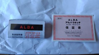 Reloj Alba AQPJ402 Titanium 10 BAR