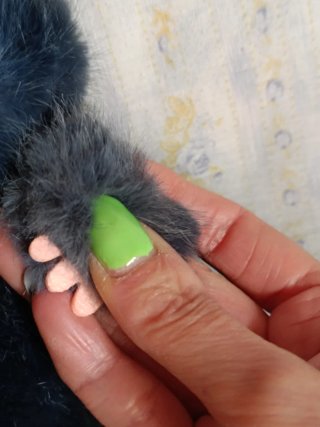 Muñeco interactivo peludo