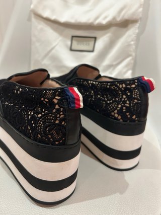 Zapatillas plataforma Gucci originales