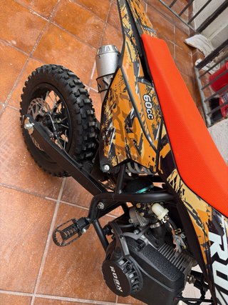 Mini Moto ROAN 60cc 2T Cross Naranja/Negra