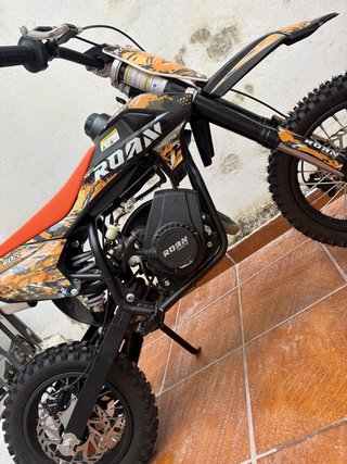 Mini Moto ROAN 60cc 2T Cross Naranja/Negra