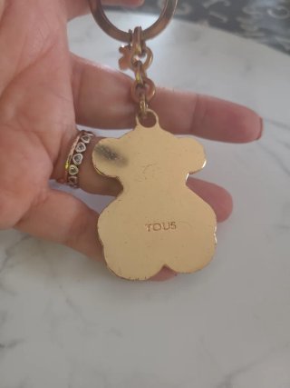 Llavero Tous Dorado Oso