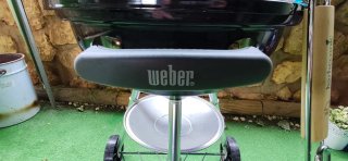 Barbacoa Weber Negra y Plateada