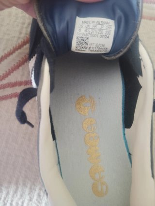 37 Adidas Samba Mujer Talla 37 Azul deportivas