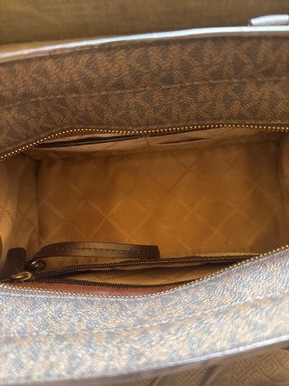 Bolso Michael Kors Marrón y Dorado