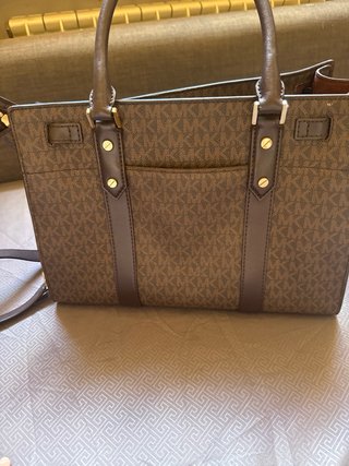 Bolso Michael Kors Marrón y Dorado