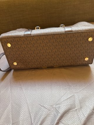 Bolso Michael Kors Marrón y Dorado