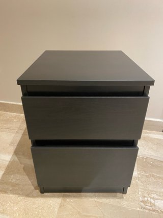 Mesita Ikea Kullen Negra
