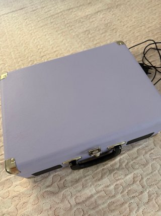 Tocadiscos prixton  Morado y Negro