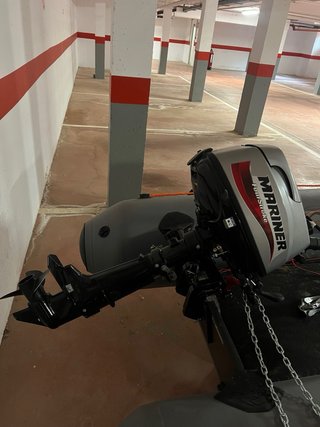 Barca neumática Kolibri con motor 5CV