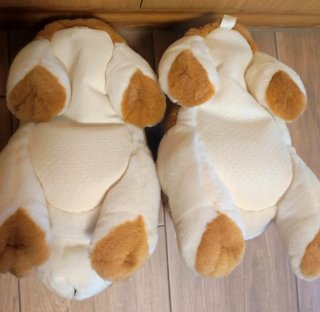 Zapatillas para casa. Perro Boxer
