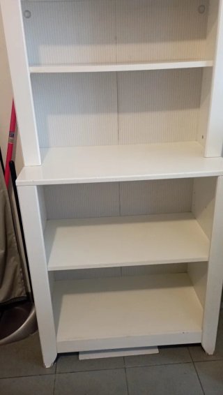 Estantería cambiador infantil blanca