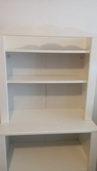 Estantería cambiador infantil blanca