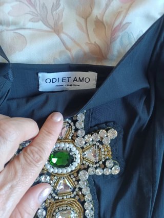 Vestido Odi et Amo Negro Talla M