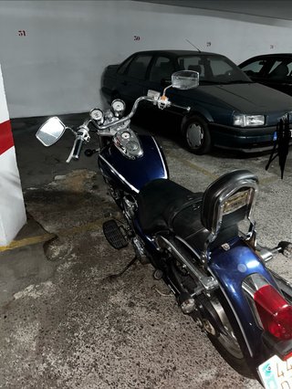 Daelim Daystar 125 VL Custom Azul/Plata