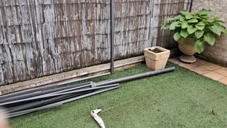 Base para sombrilla de exterior