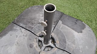 Base para sombrilla de exterior