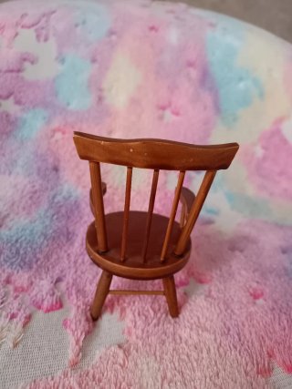 Silla miniatura madera casa muñecas