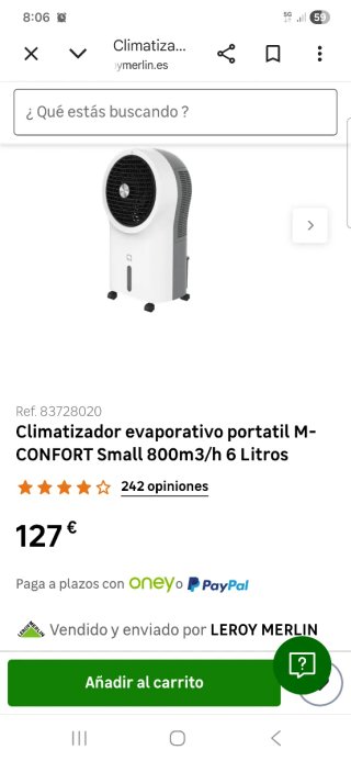 Climatizador Evaporativo M-CONFORT