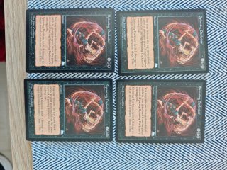 X4 Spinning Darkness / Vorágine de Oscuridad MTG