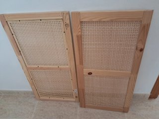 2 Puertas IVAR Ikea Madera Pino 42x83cm
