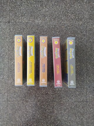 Lote 5 VHS Pokémon Planeta DeAgostini 20€ unidad