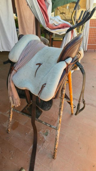 Montura Vaquera de Cuero