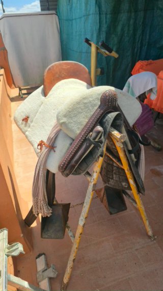Montura Vaquera de Cuero