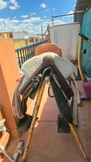 Montura Vaquera de Cuero